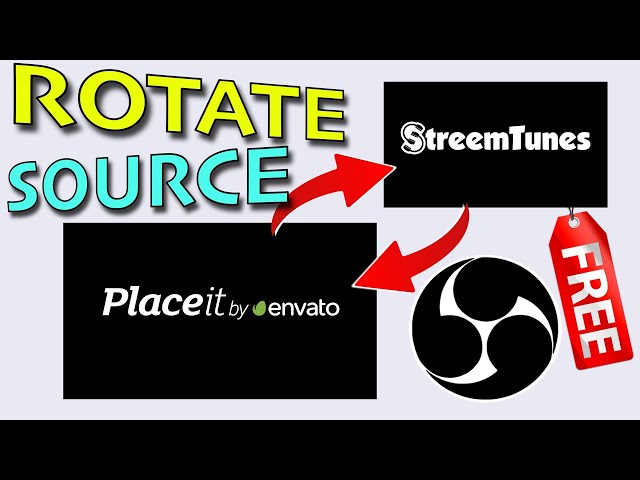 Rotate OBS Sources! Free And Easy