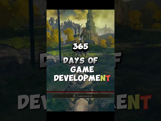 365 Days Of Game Development Challenge