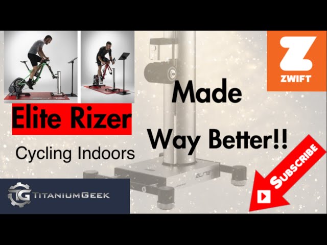 Elite Rizer - can cycling indoors be any more fun?