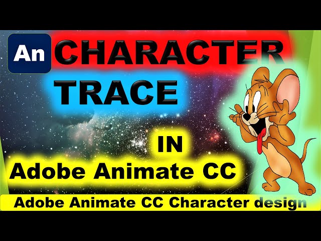 How to Trace Your Character in Animate CC | 2D Animation Hindi Tutorial | Beginner Tutorial