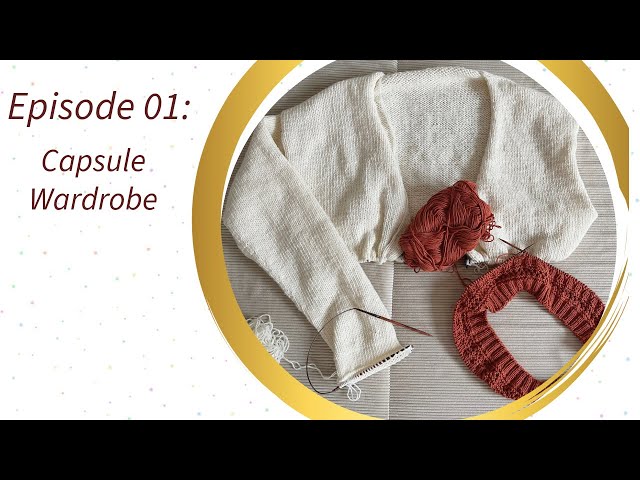 Strickpodcast/ Nähpodcast #01: Capsule Wardrobe, Levitate Wrap, Margaux Top, Wide Leg Pants