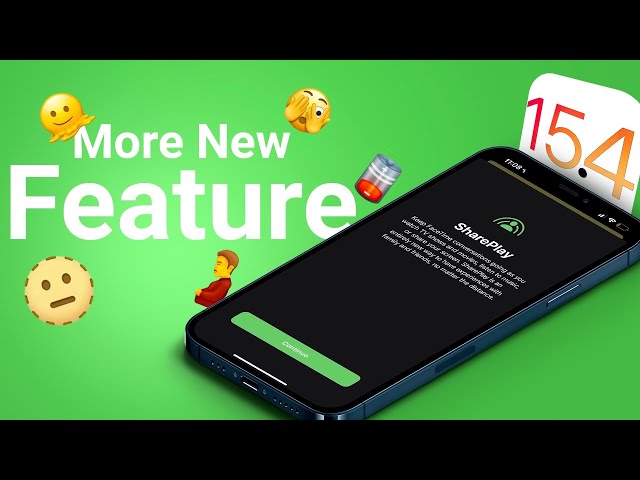 iOS 15.4 MORE New Features & Changes!