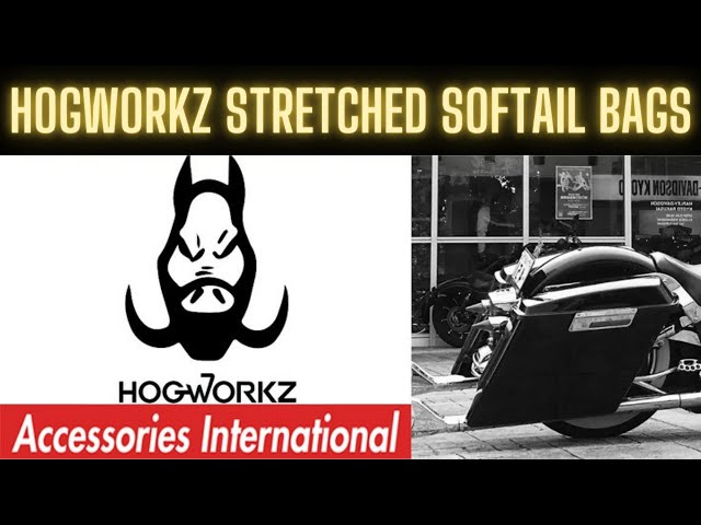 Hogworkz Stretched Saddlebag Conversion Kit for Harley Softail 2018+ | Product Overview