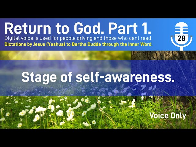 Return to God  Part 1  No  28