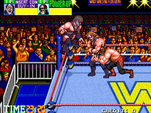 WWF Wrestlefest - Demolition, beat 10 matches in 14:00, no ring outs