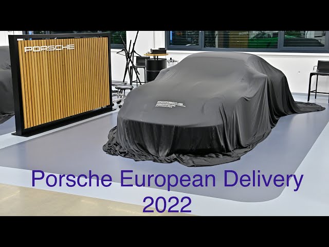 Porsche European Delivery 2022 992 GT3 Touring PTS Gemini Metallic