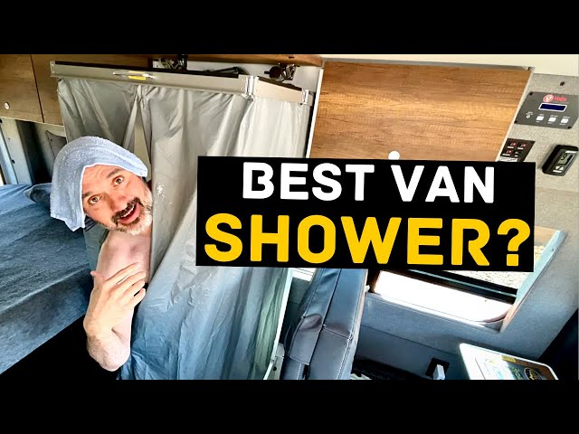 Best VAN LIFE SHOWER Ever!! (Halo Shower by Storyteller Overland)