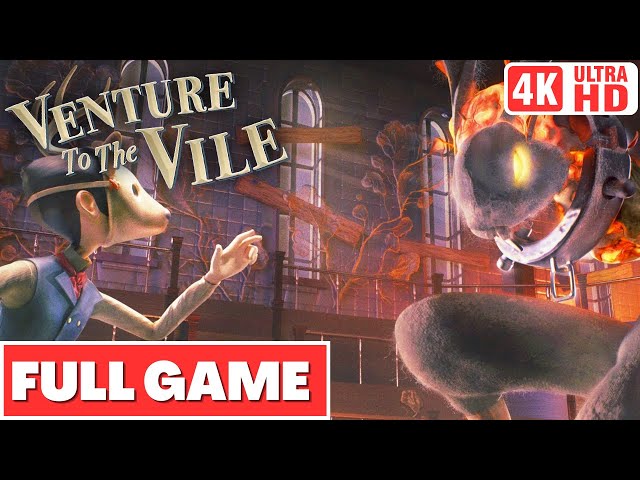 VENTURE TO THE VILE Gameplay Walkthrough FULL GAME - No Commentary