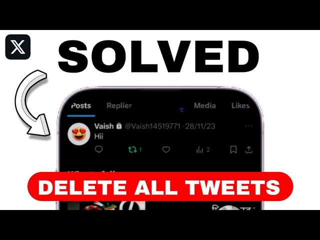How to Delete All Your Tweets at Once on X (Twitter) - LATEST UPDATE 2024