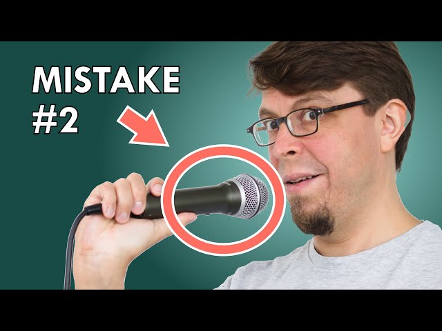 5 microphone mistakes every public speaker should absolutely avoid