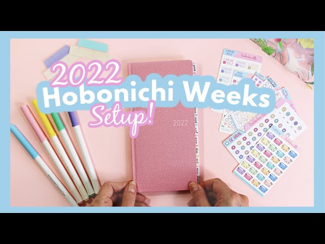 2022 Hobonichi Weeks Setup ✩ Layouts & Ideas