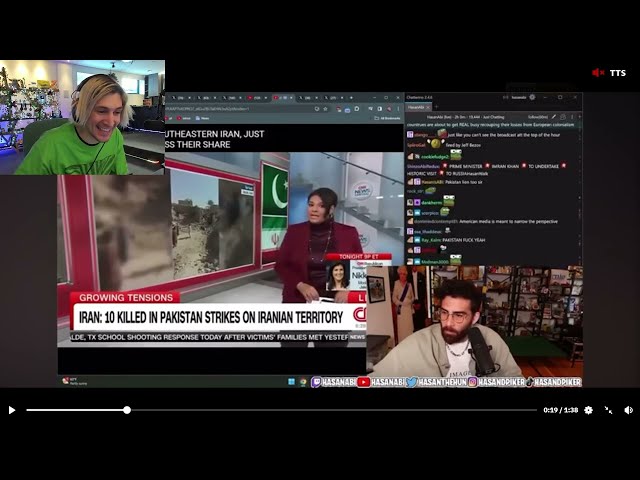 xQc finds out Hasan's editor cuts in clips of him “reacting” as placeholder when he leaves his pc!