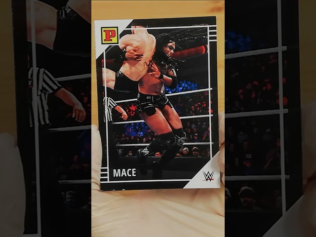 Unboxing of „WWE Trading Cards - Blaster Box" 1. Pack