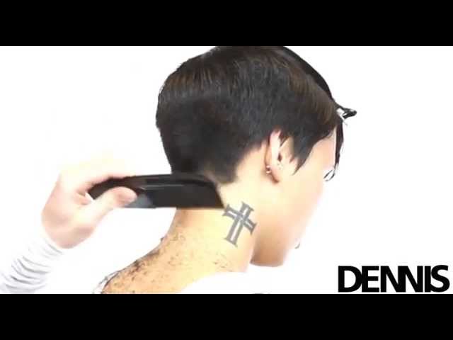 Step by Step Haircut technique by Dennis Rombout 2012 spring | summer collection