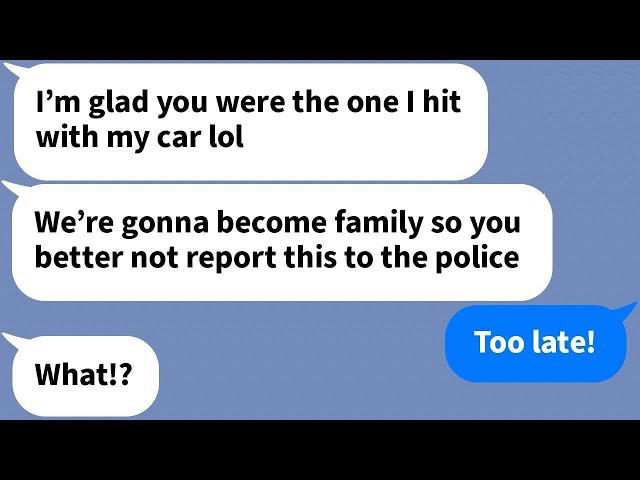 【Texts】 My brother's fiancée hit me with a car…