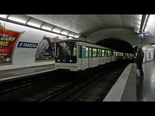 [Paris] MF67 Métro 3bis - St Fargeau
