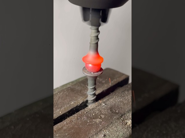 Friction welding 😱 #satisfyingvideo