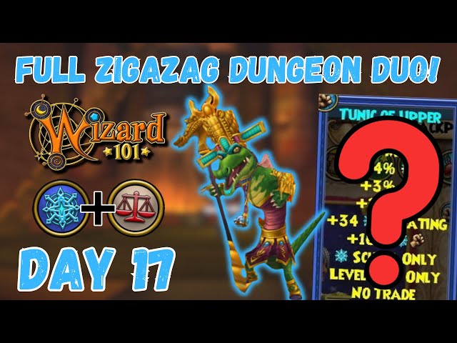 Wizard101: Zigazag Was CRAZY!! - Glacial Dunes Day 17