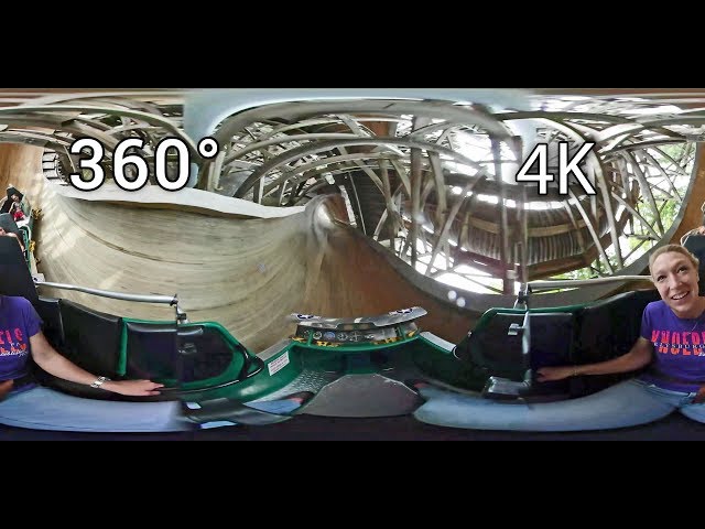 Flying Turns 360° front seat on-ride 4K POV Knoebels Amusement Park