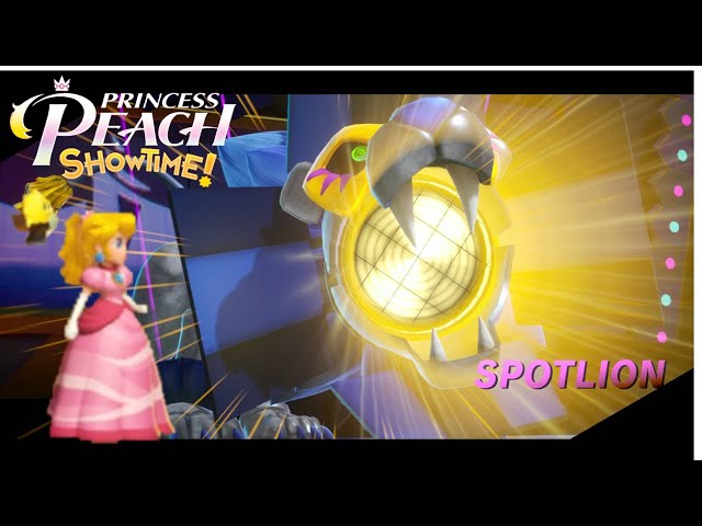 Princess Peach Showtime Spotlion Gameplay
