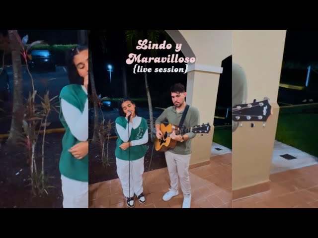 Lindo y Maravilloso- Tanizoé & Allan Randy(Live Session) (Cover) Colectivo 1