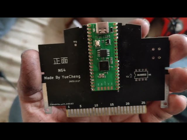 pico N64 flash cart(how to use)