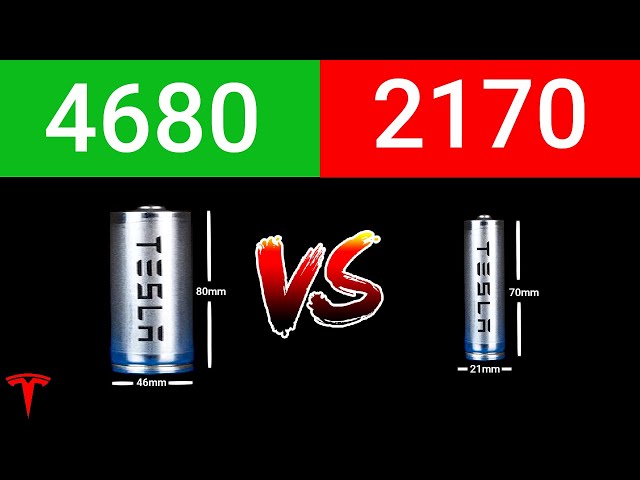 Tesla's New 4680 vs 2170 Battery cell | How 4680 is way Better than 2170 Cell..