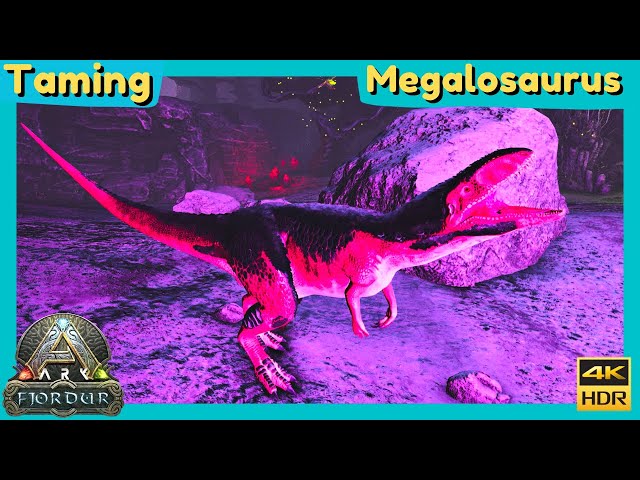 Ark - Fjordur : Taming a Megalosaurus