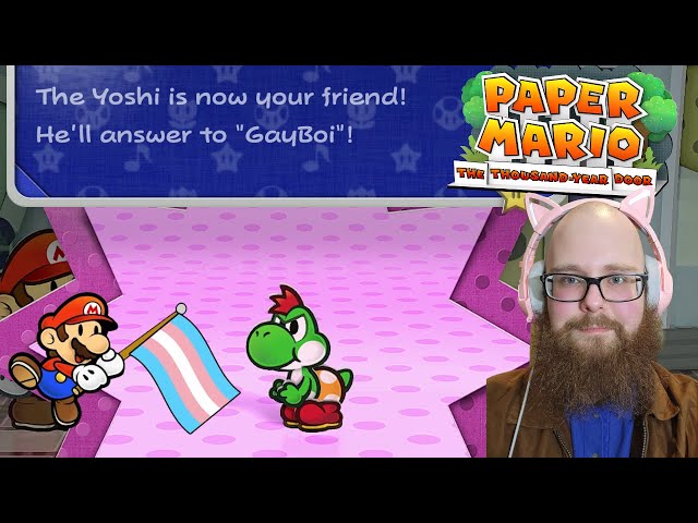 Mario in WWE? FIRST TIME PLAYING (Paper Mario: The Thousand Year Door Remake)