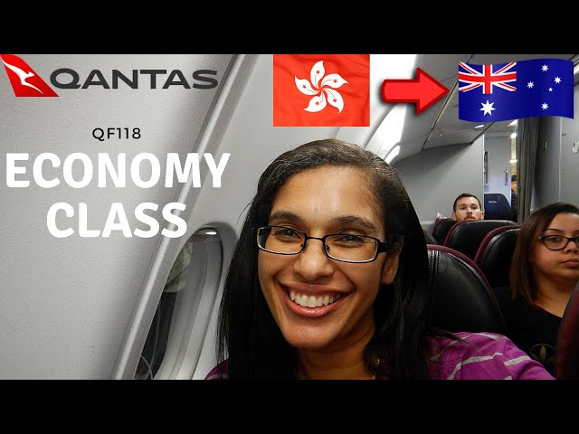 Hong Kong to Sydney Qantas economy | QF118