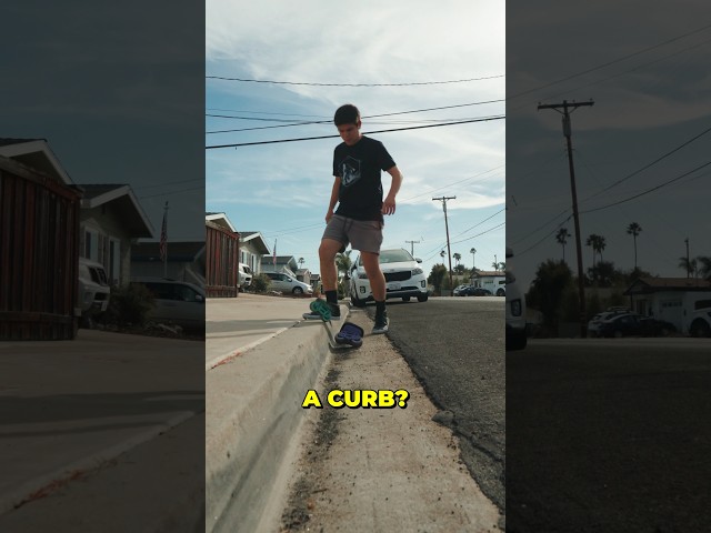 Freeskating up curbs! (5 ways)