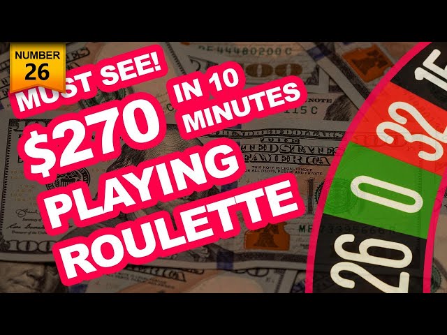 BEST NEW ROULETTE STRATEGY HUGE WIN - Bet With MO