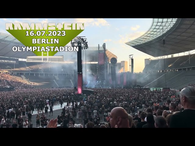 Rammstein Sehnsucht Live Berlin Olympiastadion 16. July 2023 #4K