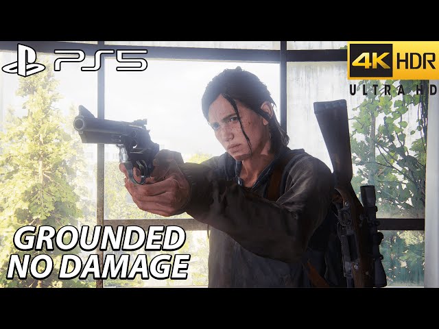 The Last of Us 2 PS5 -  Stealth Gameplay & Brutal Combat ( GROUNDED / NO DAMAGE )