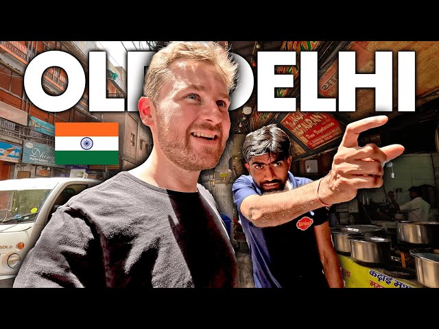 My First Time in Old Delhi SHOCKED ME 🇮🇳 (India)