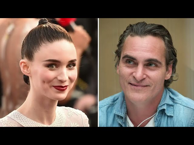 We just found out… Joaquin Phoenix and Rooney Mara…
