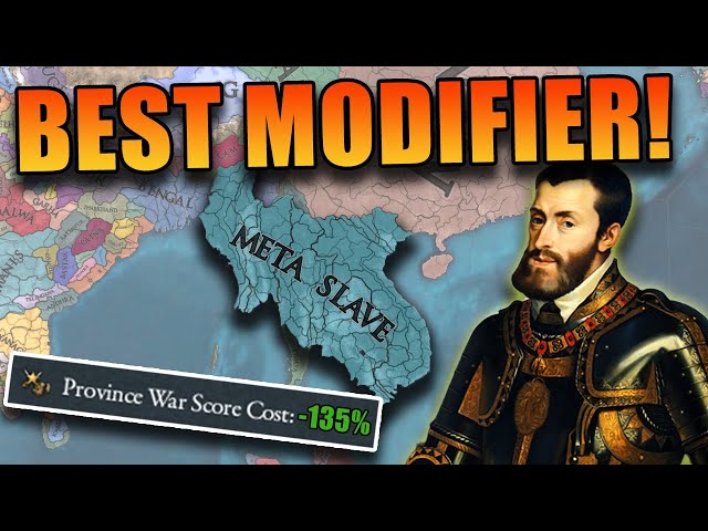 This is the most INSANE modifier to stack in EU4...
