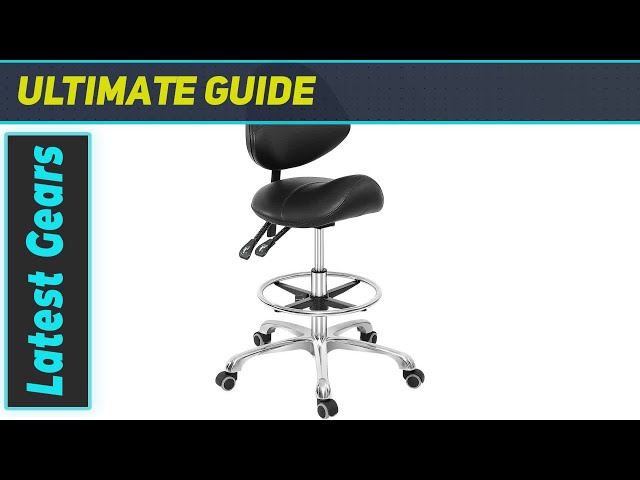 Grace&Grace Professional Saddle Stool Chair with Back Support: The Ultimate Ergonomic Solution