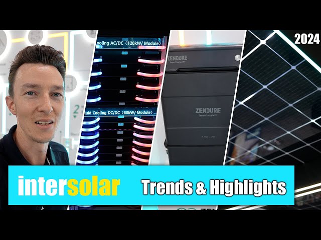 Intersolar 2024 Trends und Highlights für Photovoltaik, Balkonkraftwerke und erneuerbare Energien