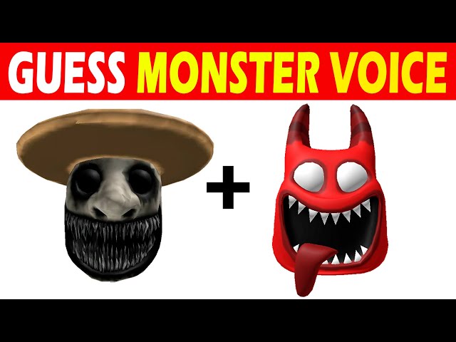 Guess MONSTER By VOICE | Zoonomaly & Garten Of Banban 8 | Zookeeper, Evil Banban, Bittergiggle