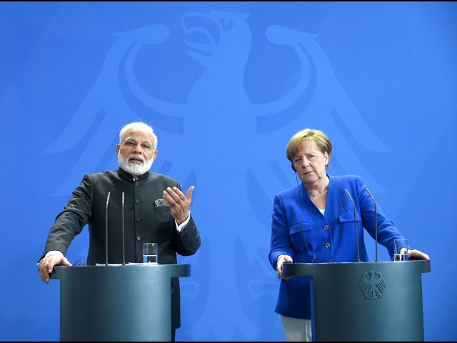 PM's Speech at Exchange of Agreements & Press Statement with Chancellor of Germany Angela Merkel