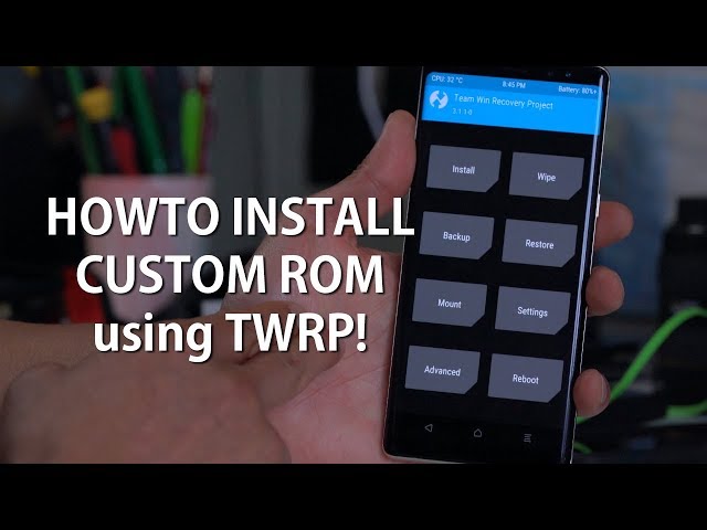 How to Install Custom ROM using TWRP for Android! [Android Root 101 #3]