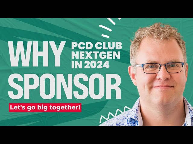 Why Sponsor PCD Club NextGen in 2024?