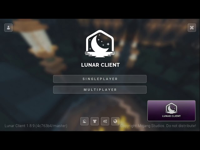 Using LUNAR Client because i Lunar new years