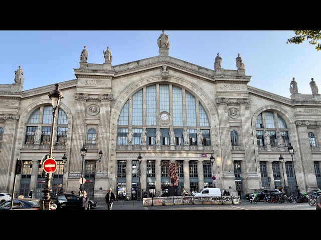 Paris to Amsterdam train journey