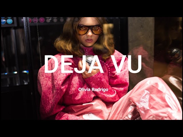 Olivia Rodrigo - deja vu (Remix Music) (lyric Video)