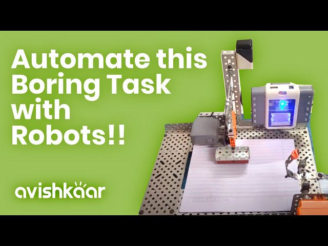DIY Automatic Stamping Machine | Robotics Stamping Process | Cool DIY Projects with Robotics Kit