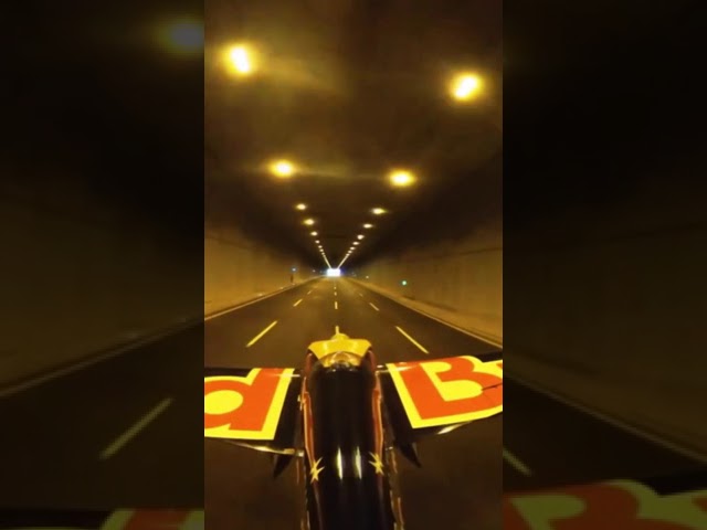 Flying A Plane Through A Tunnel ✈️ 🤯
