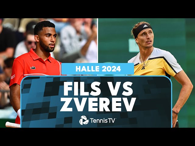 Alexander Zverev vs Arthur Fils Highlights | Halle 2024 Quarter-Final