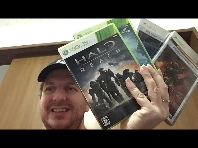 Halo Haul: Halo 1-2,  4 and Reach for JP Xbox (＄20)